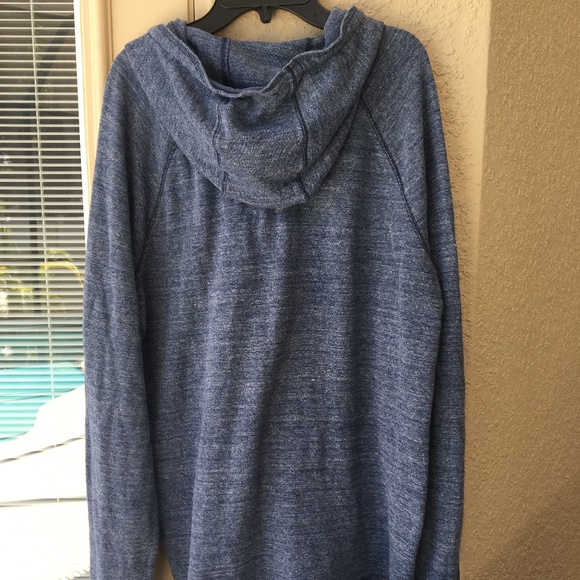 ⬇️EUC Marc Anthony BlueHooded Lightwt. Sweatshirt - Picture 2 of 3